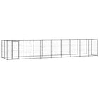 Hondenkennel 990x220x180 cm staal met dak