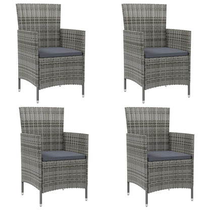 Tuinstoelen Met Kussens Poly Rattan 4