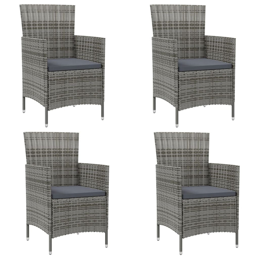Tuinstoelen Met Kussens Poly Rattan 4