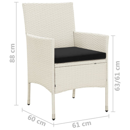 Tuinstoelen Met Kussens Poly Rattan 4