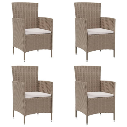 Tuinstoelen Met Kussens Poly Rattan 4
