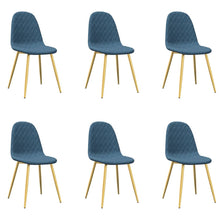 Eetkamerstoelen 6 St Fluweel Lichtgrijs