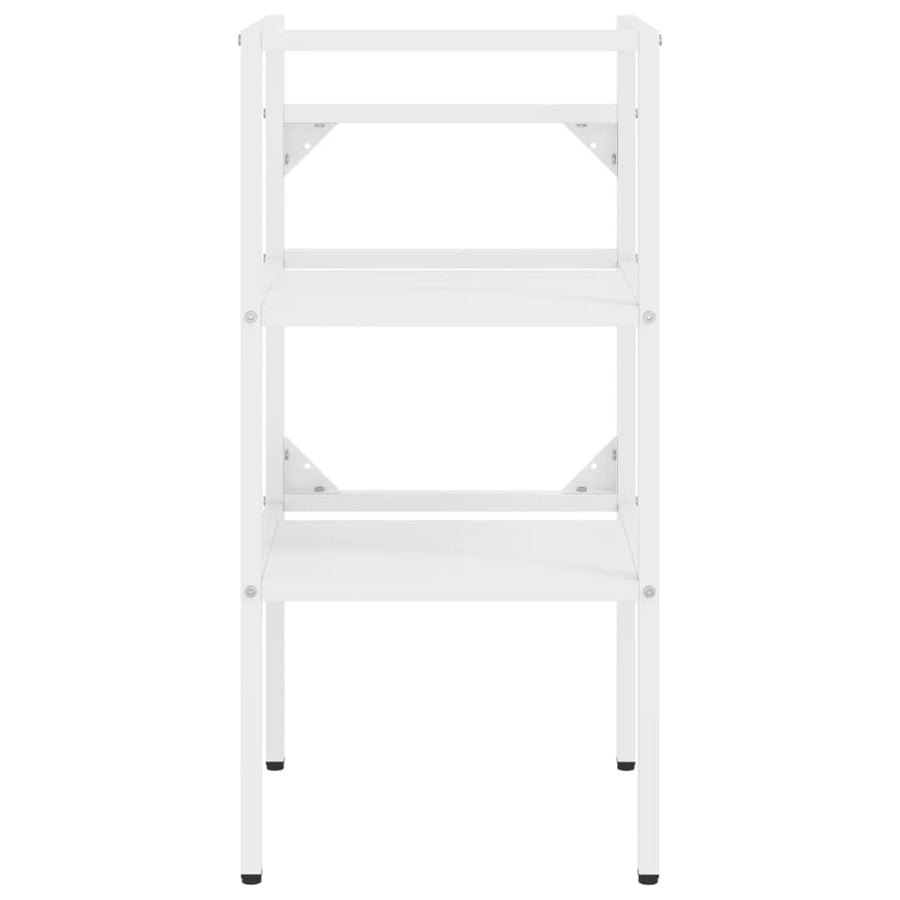 Wastafelframe 40X38X83 Cm Ijzer Wit 40 x 38 x 83 cm