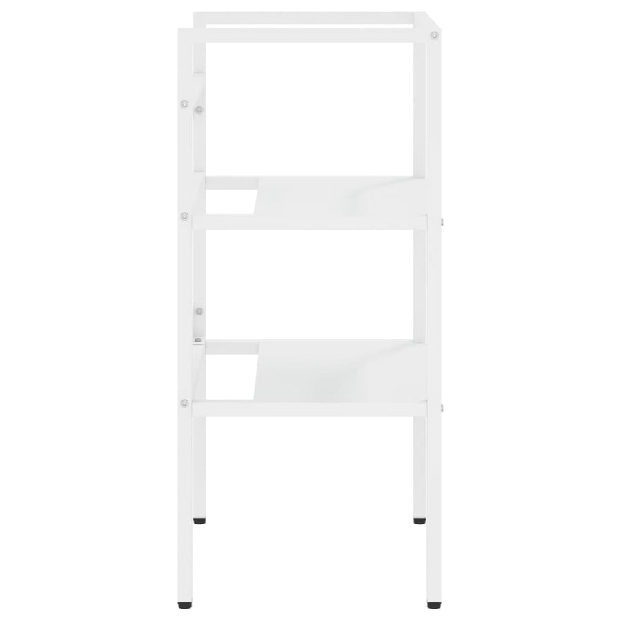 Wastafelframe 40X38X83 Cm Ijzer Wit 40 x 38 x 83 cm