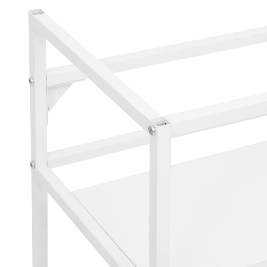 Wastafelframe 40X38X83 Cm Ijzer Wit