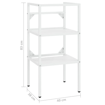 Wastafelframe 40X38X83 Cm Ijzer Wit 40 x 38 x 83 cm