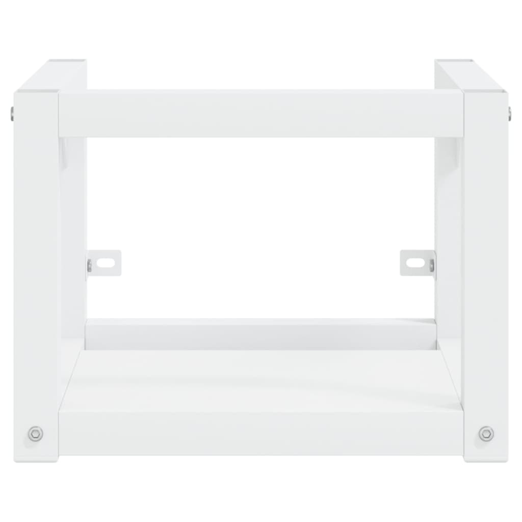 Wastafelframe Wandgemonteerd Ijzer 40 x 38 x 31 cm Wit