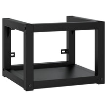 Wastafelframe Wandgemonteerd Ijzer 40 x 38 x 31 cm Zwart