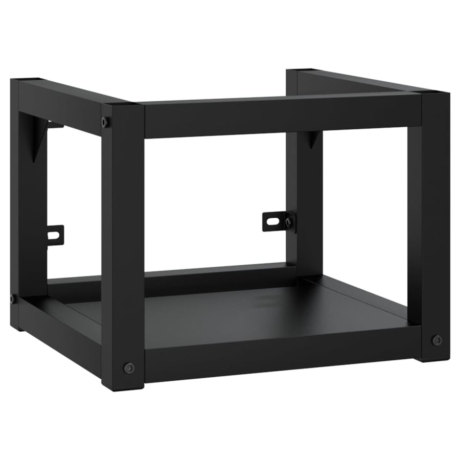 Wastafelframe Wandgemonteerd Ijzer 40 x 38 x 31 cm Zwart