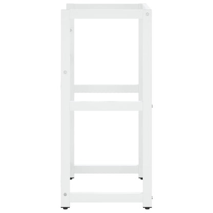 Wastafelframe 40X38X83 Cm Ijzer Wit