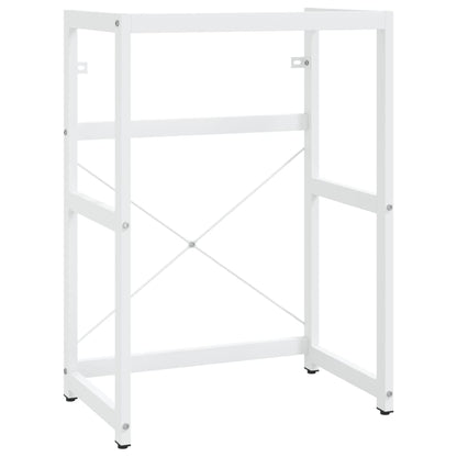 Wastafelframe Ijzer 59 x 38 x 83 cm Wit
