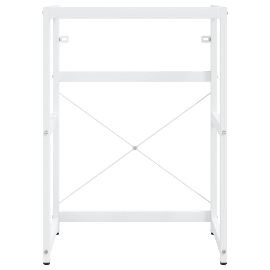 Wastafelframe Ijzer 59 x 38 x 83 cm Wit