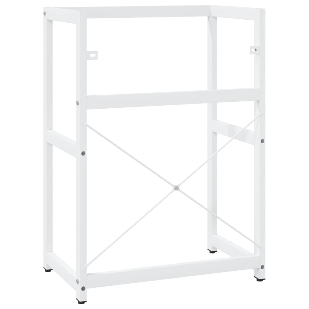 Wastafelframe Ijzer 59 x 38 x 83 cm Wit