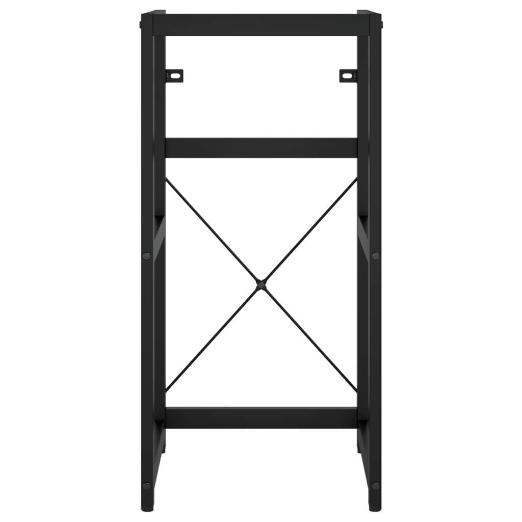 Wastafelframe Ijzer 40 x 38 x 83 cm Zwart