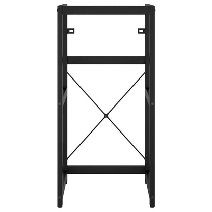 Wastafelframe Ijzer 40 x 38 x 83 cm Zwart