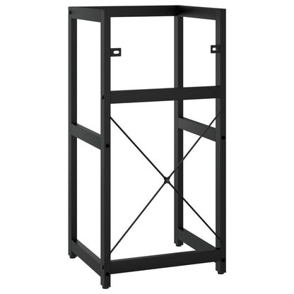 Wastafelframe Ijzer 40 x 38 x 83 cm Zwart