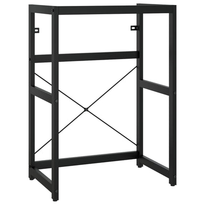 Wastafelframe Ijzer 59 x 38 x 83 cm Zwart