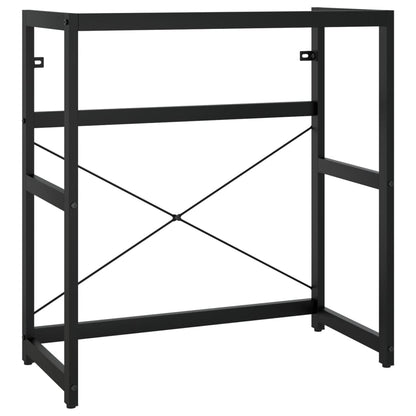 Wastafelframe Ijzer 79 x 38 x 83 cm Zwart