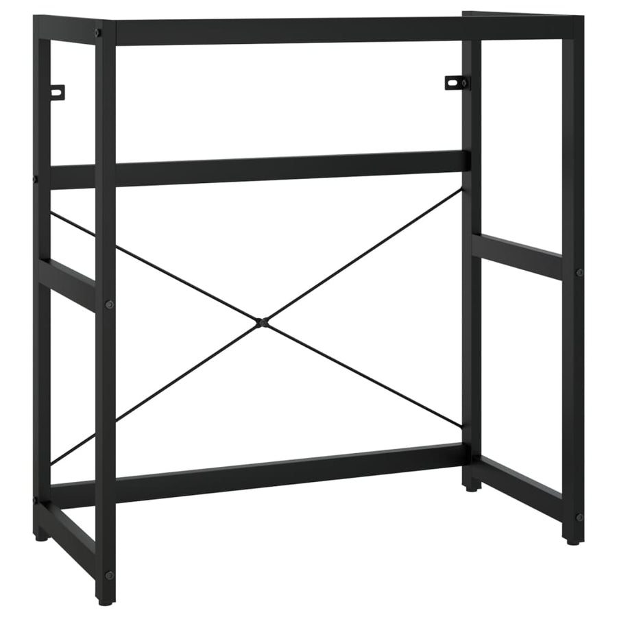 Wastafelframe Ijzer 79 x 38 x 83 cm Zwart