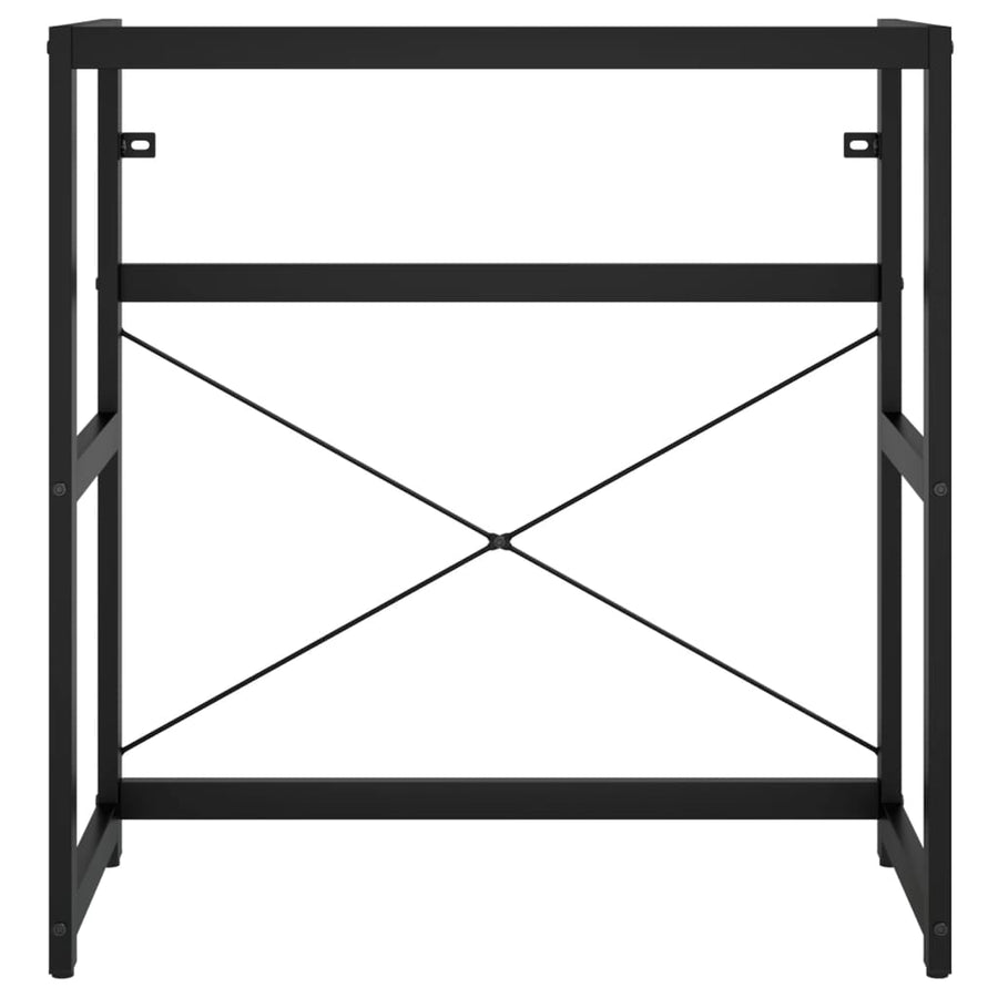 Wastafelframe Ijzer 79 x 38 x 83 cm Zwart
