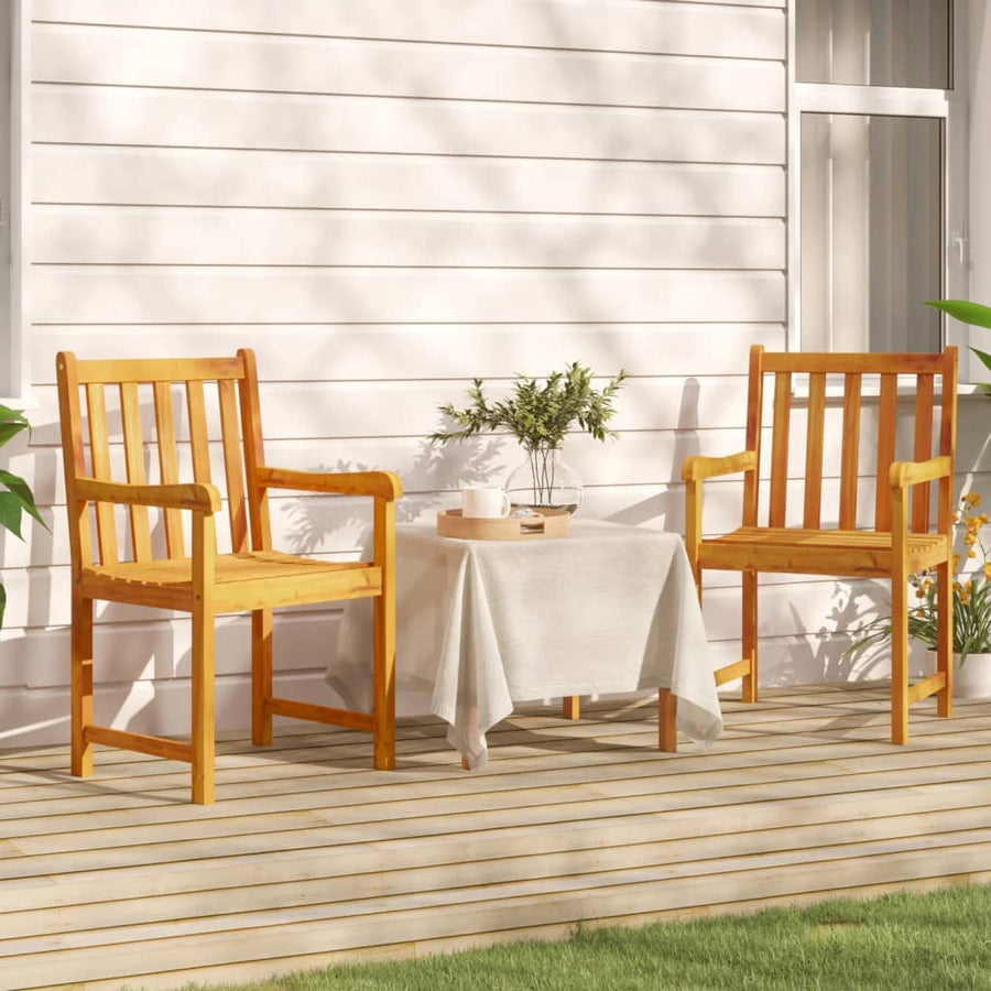 Tuinstoelen Massief Acaciahout 2