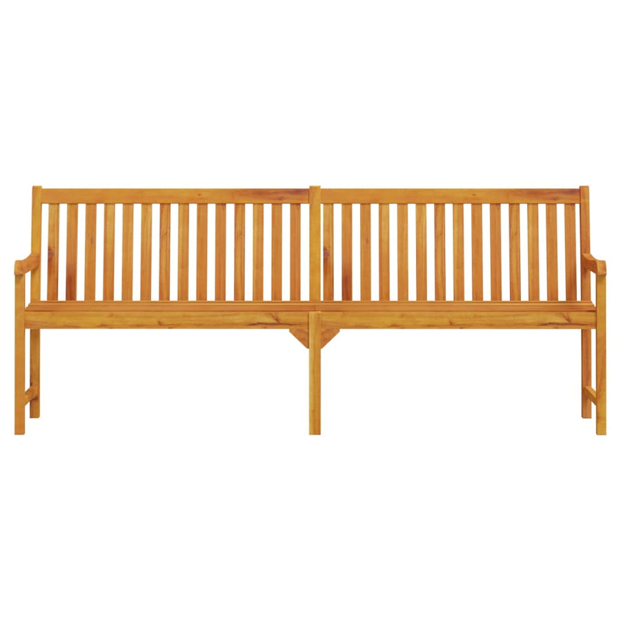 Tuinbank 219 Cm Massief Acaciahout 219 x 55.5 x 90 cm