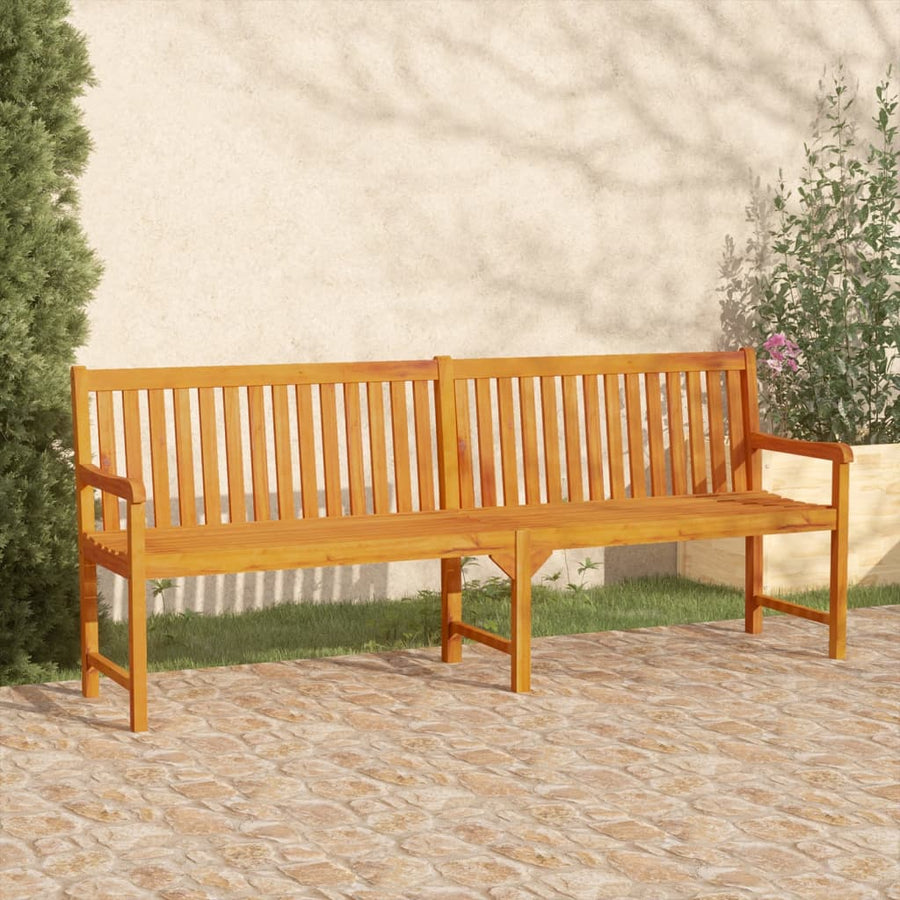 Tuinbank 219 Cm Massief Acaciahout 219 x 55.5 x 90 cm
