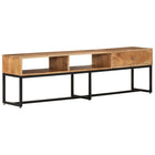 TV cabinet 160x30x45 cm solid acacia wood