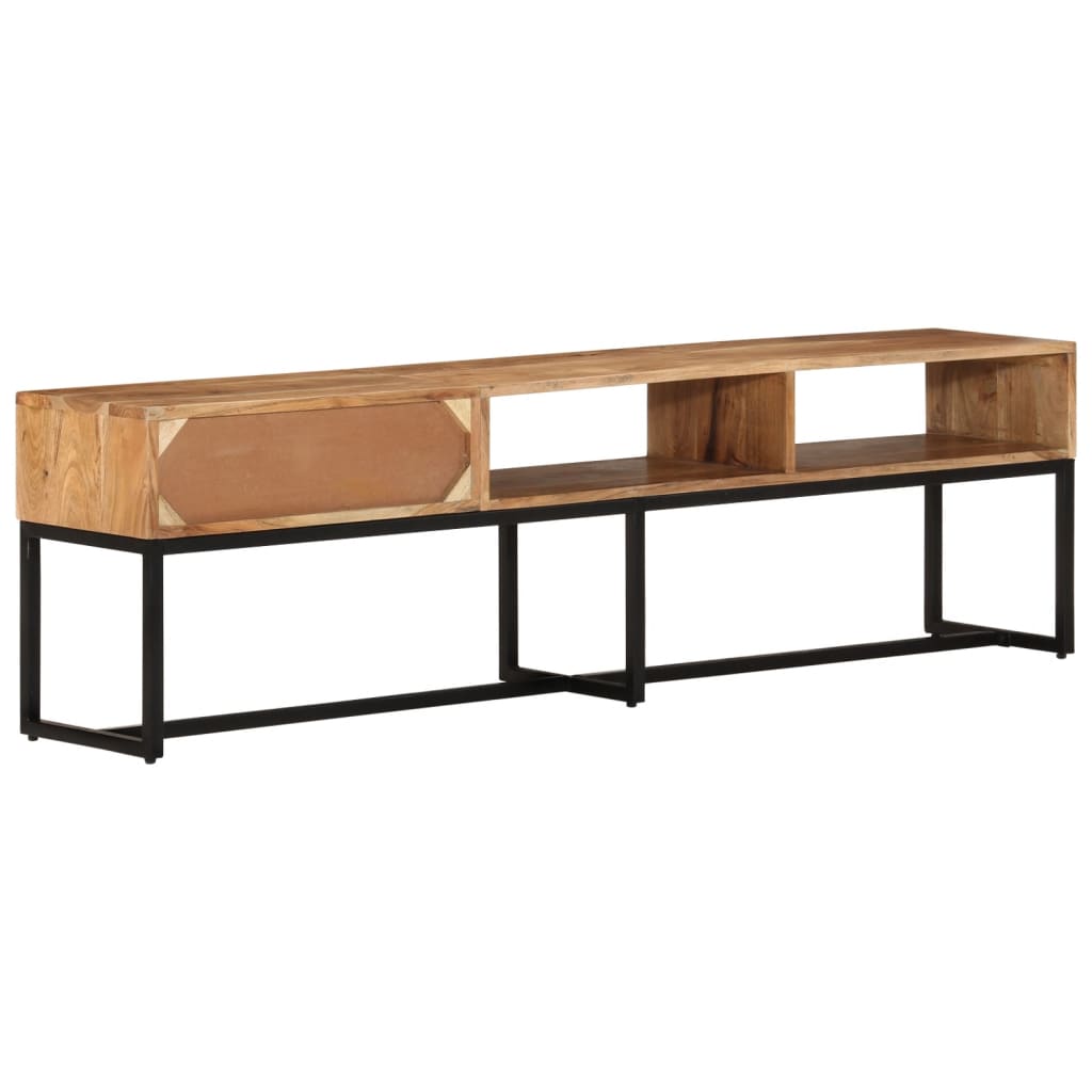 Tv-Meubel 160X30X45 Cm Massief Acaciahout