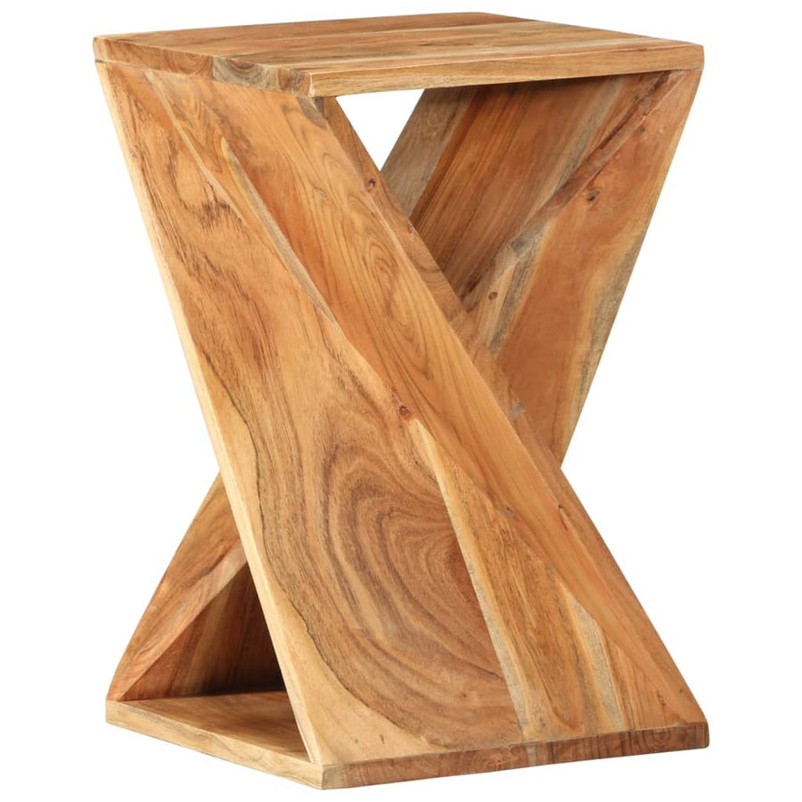 Bijzettafel 35X35X55 Cm Massief acaciahout