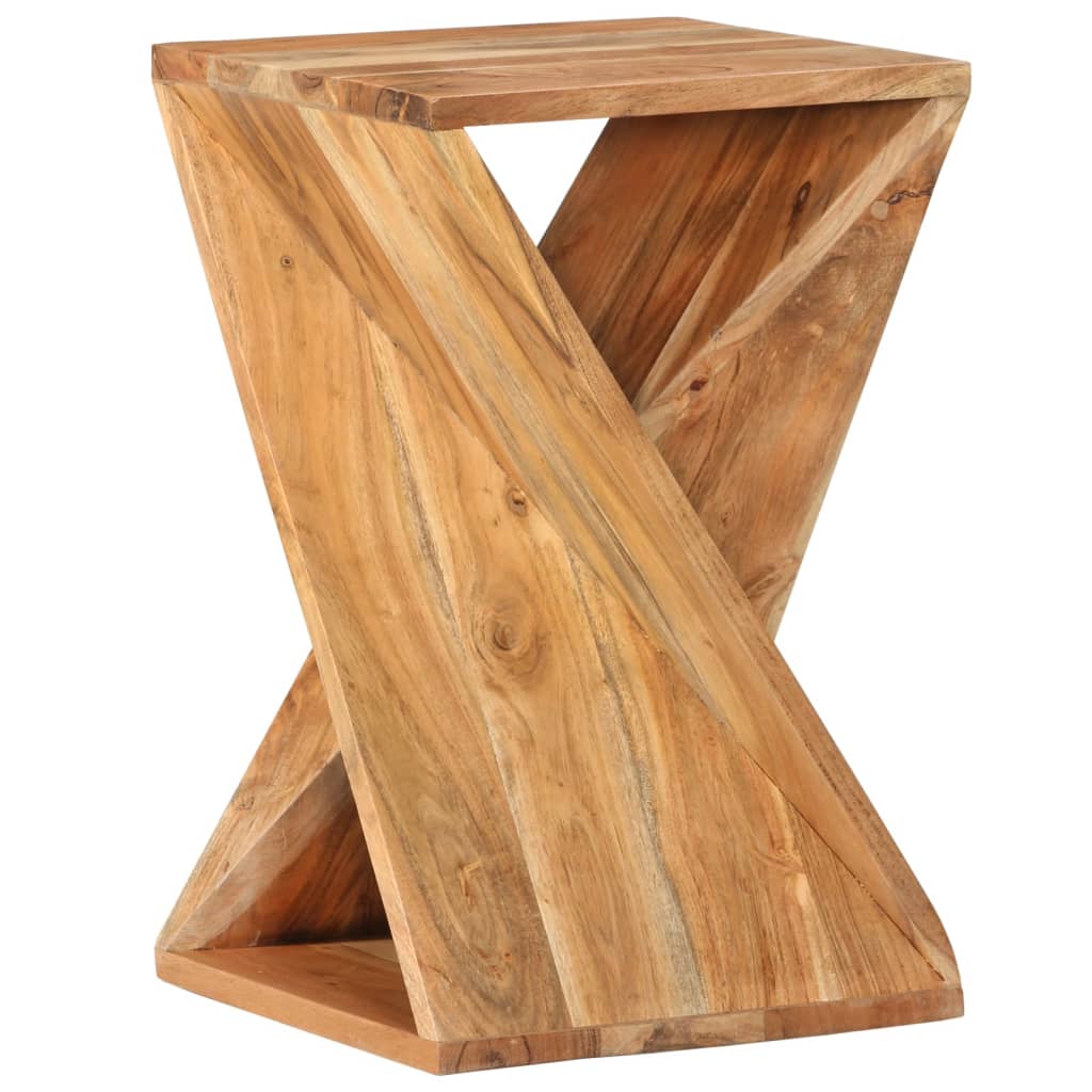 Bijzettafel 35X35X55 Cm Massief acaciahout