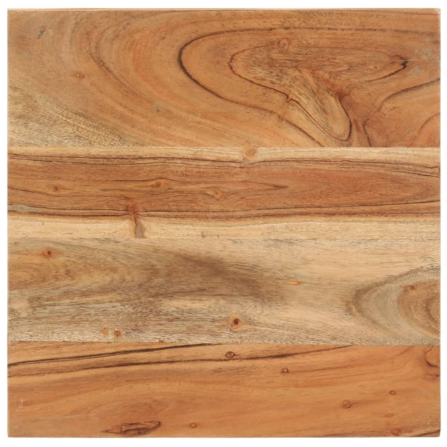 Bijzettafel 35X35X55 Cm Massief acaciahout