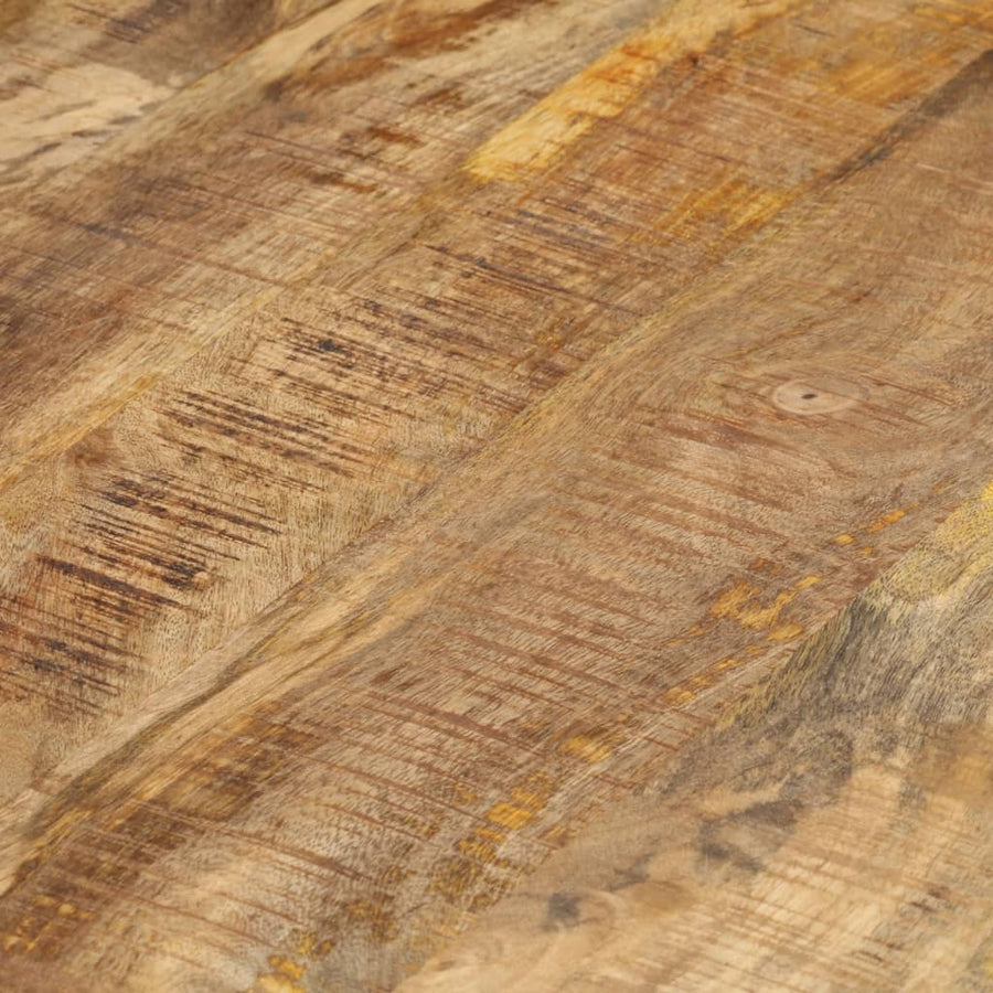 -Delige Tafeltjesset Ruw Mangohout 2 Ø 40 x 34 cm massief mangohout