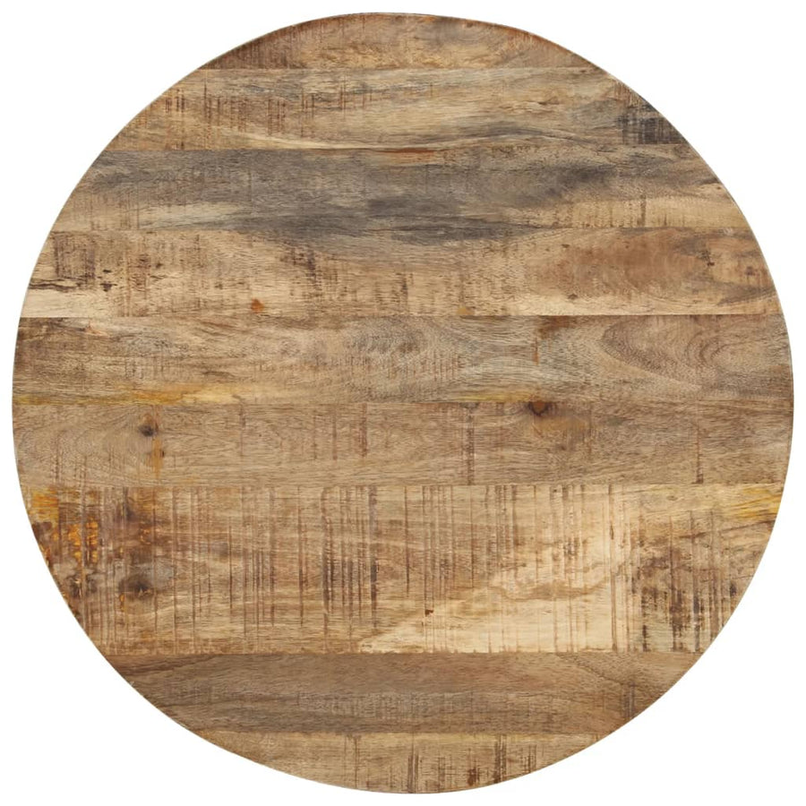 -Delige Tafeltjesset Ruw Mangohout 3 Ø 40 x 34 cm massief mangohout