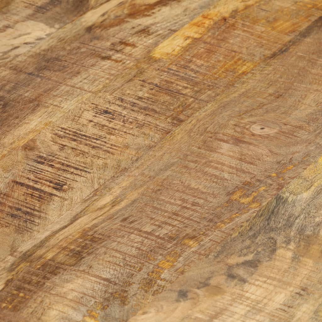 -Delige Tafeltjesset Ruw Mangohout 3 Ø 40 x 34 cm massief mangohout
