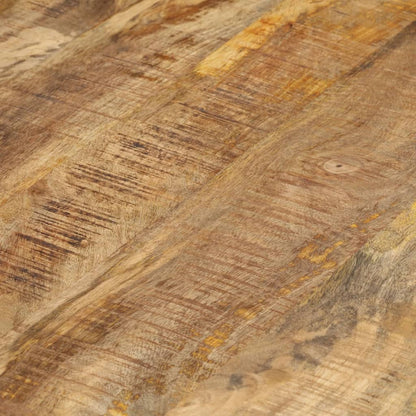 -Delige Tafeltjesset Ruw Mangohout 3 Ø 40 x 34 cm massief mangohout