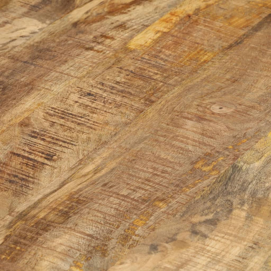 -Delige Tafeltjesset Ruw Mangohout 3 Ø 40 x 34 cm massief mangohout