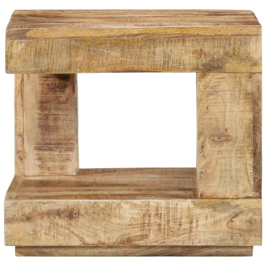 Salontafel 45X45X40 Cm massief mangohout