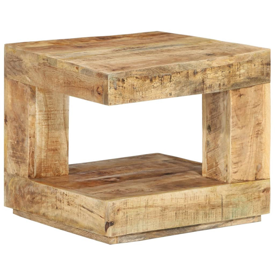 Salontafel 45X45X40 Cm massief mangohout