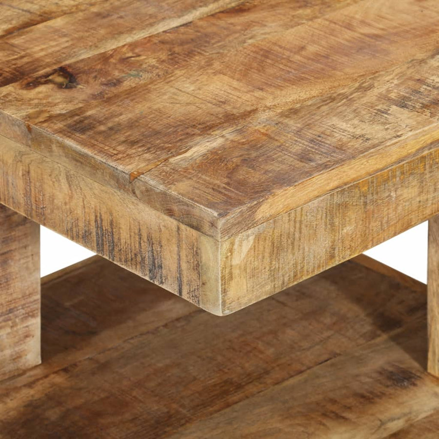Salontafel 45X45X40 Cm massief mangohout