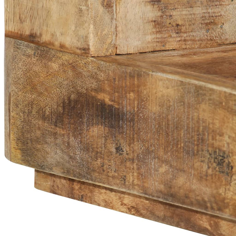 Salontafel 45X45X40 Cm massief mangohout