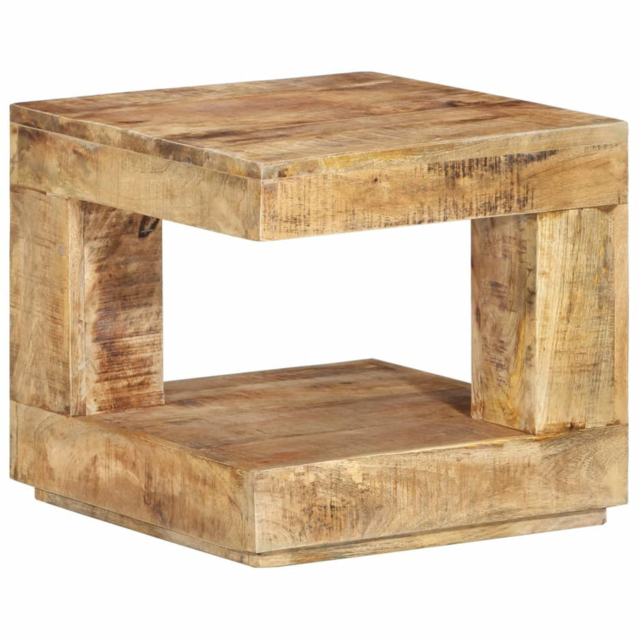 Salontafel 45X45X40 Cm massief mangohout