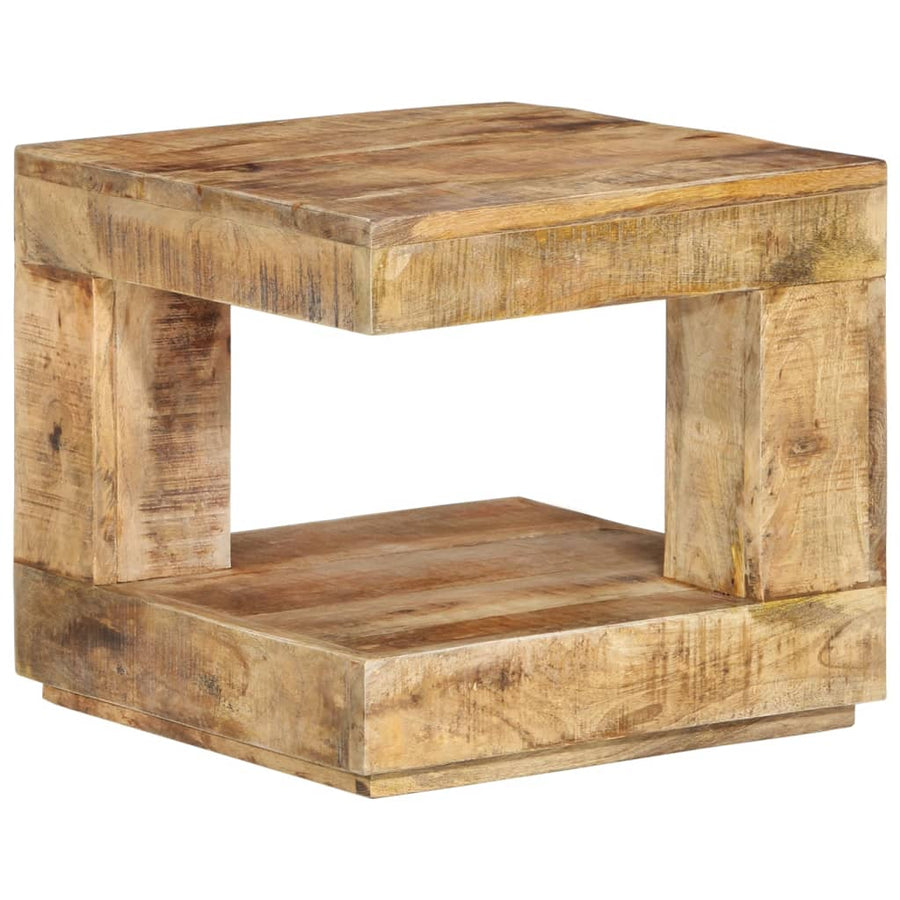 Salontafel 45X45X40 Cm massief mangohout