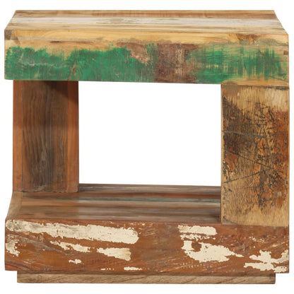 Salontafel 45X45X40 Cm massief gerecycled hout