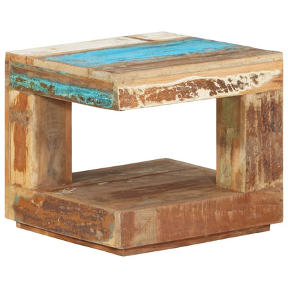 Salontafel 45X45X40 Cm massief gerecycled hout