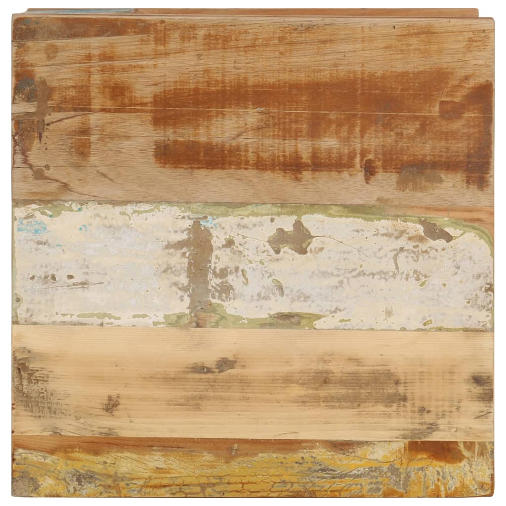 Salontafel 45X45X40 Cm massief gerecycled hout