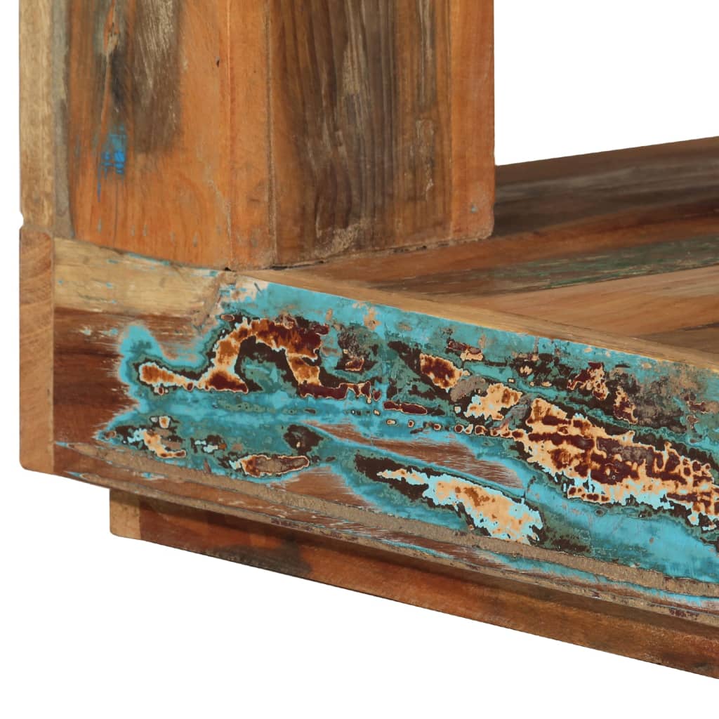 Salontafel 45X45X40 Cm massief gerecycled hout