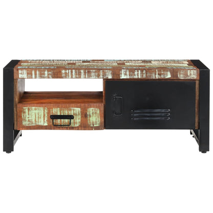 Salontafel 100x50x41 cm massief gerecycled hout