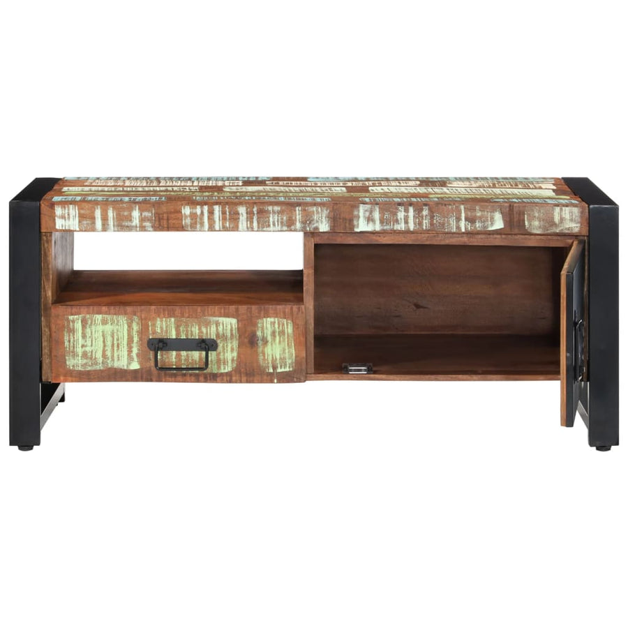 Salontafel 100x50x41 cm massief gerecycled hout