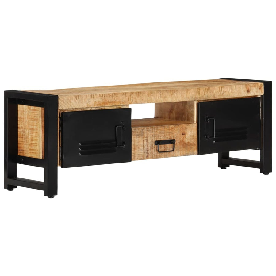 Tv-Meubel 120X30X40 Cm Massief mangohout